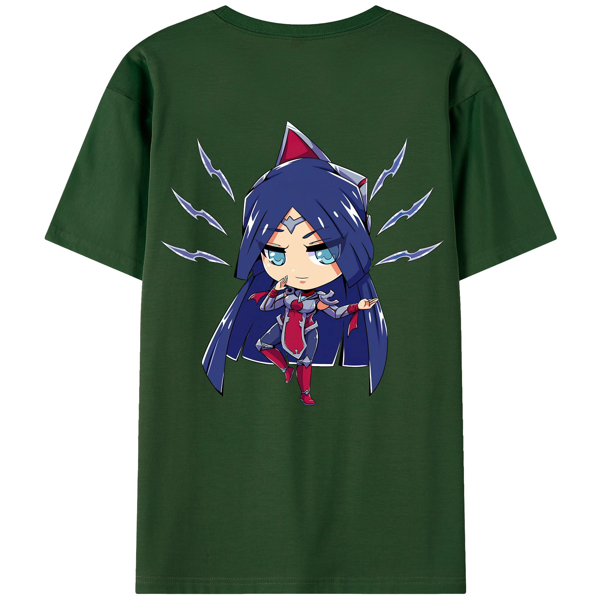 リーグ・オブ・レジェンド League of Legends LOL 綿100％半袖Tシャツ（背面プリント）